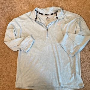Nike Running Dri-Fit Sweater in Baby Blue
